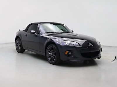 Gray 2014 Mazda MX-5 Miata Sport