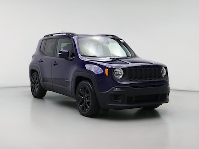 Blue 2018 Jeep Renegade Altitude