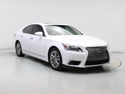 White 2015 Lexus LS 460