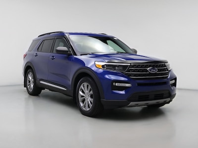 Blue 2020 Ford Explorer XLT