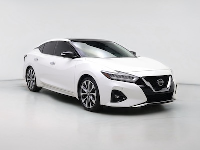 White 2021 Nissan Maxima Platinum
