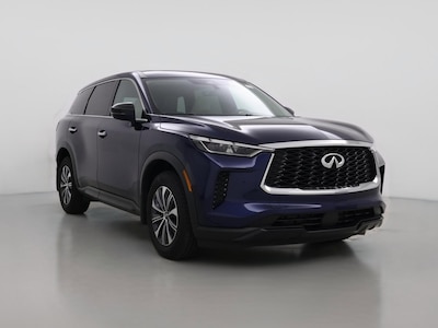 Blue 2025 Infiniti QX60 Pure