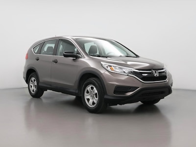 Gray 2015 Honda CR-V LX