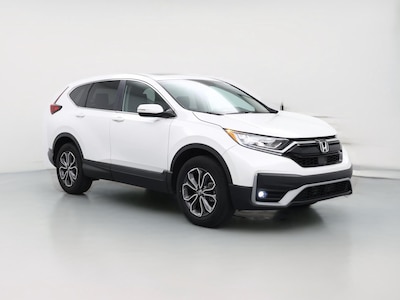 White 2021 Honda CR-V EX-L