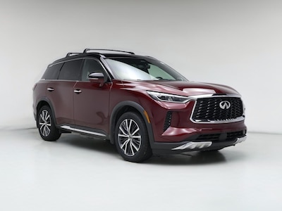 Red 2022 Infiniti QX60 Autograph