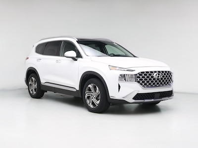 White 2022 Hyundai Santa Fe SEL