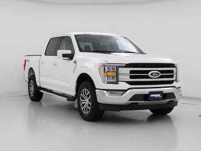 White 2022 Ford F150 Lariat