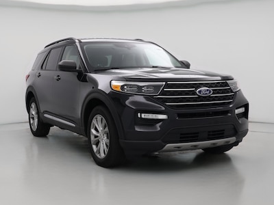 Black 2021 Ford Explorer XLT