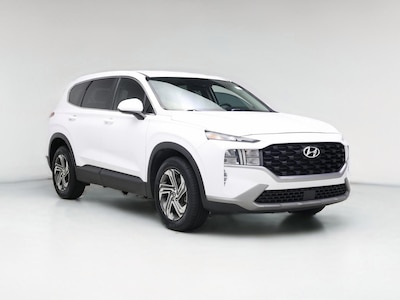 White 2021 Hyundai Santa Fe SE