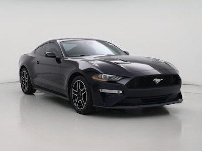 Blue 2021 Ford Mustang Ecoboost Premium