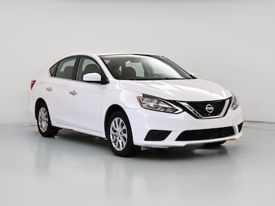 White 2019 Nissan Sentra SV