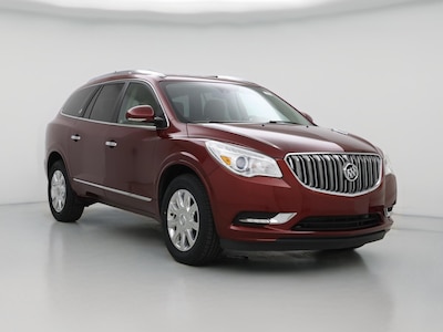 Red 2017 Buick Enclave Leather