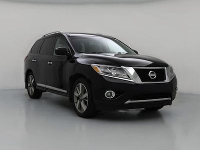 Black 2014 Nissan Pathfinder Platinum