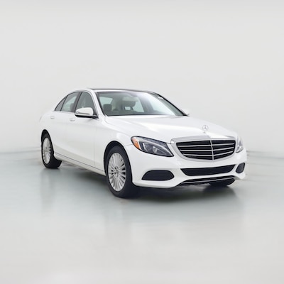 White 2017 Mercedes-Benz C300