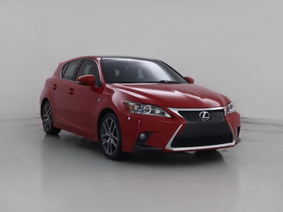 Red 2015 Lexus CT 200h