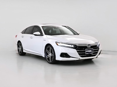White 2021 Honda Accord Hybrid Touring