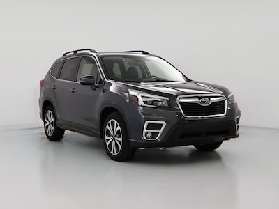 Gray 2021 Subaru Forester Limited