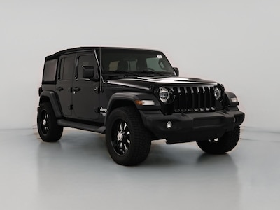 Black 2018 Jeep Wrangler Unlimited Sport