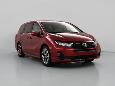 Red 2025 Honda Odyssey Elite