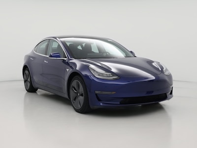 Blue 2019 Tesla Model 3 Long Range