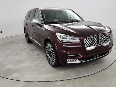 Red 2020 Lincoln Aviator Black Label