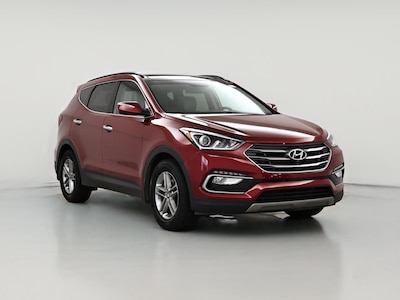 Red 2018 Hyundai Santa Fe Sport