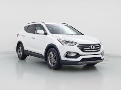 White 2017 Hyundai Santa Fe Sport
