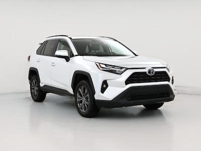 White 2023 Toyota RAV4 Hybrid XLE Premium