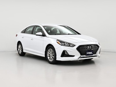 White 2018 Hyundai Sonata SE