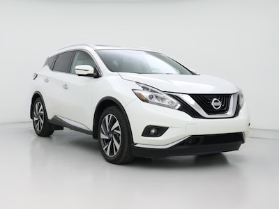 White 2016 Nissan Murano Platinum