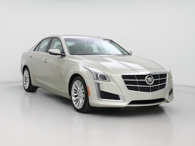 Tan 2014 Cadillac CTS Luxury