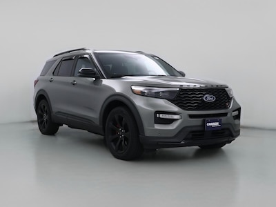 Green 2020 Ford Explorer ST