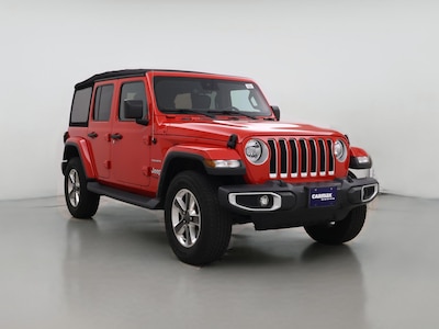 Red 2021 Jeep Wrangler Unlimited Sahara