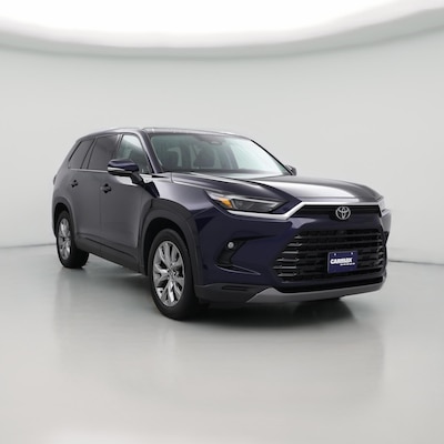 Blue 2024 Toyota Grand Highlander Limited