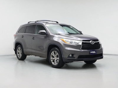Gray 2014 Toyota Highlander XLE