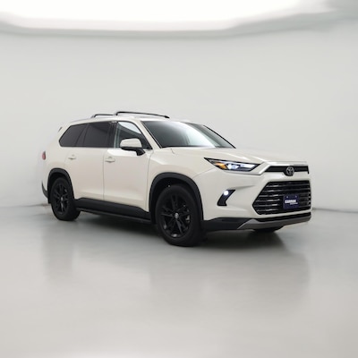 White 2024 Toyota Grand Highlander Platinum