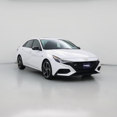 White 2022 Hyundai Elantra N Line