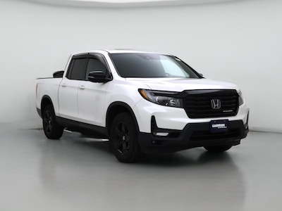White 2023 Honda Ridgeline Black Edition