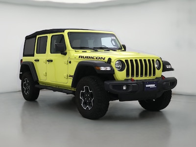 Yellow 2023 Jeep Wrangler Unlimited Rubicon