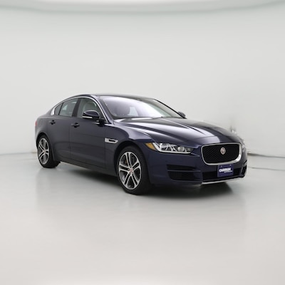 Blue 2017 Jaguar XE Premium