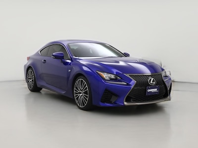Blue 2015 Lexus RC F