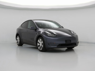 Gray 2021 Tesla Model Y Long Range
