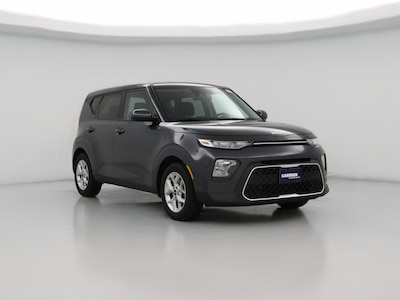 Gray 2022 Kia Soul LX