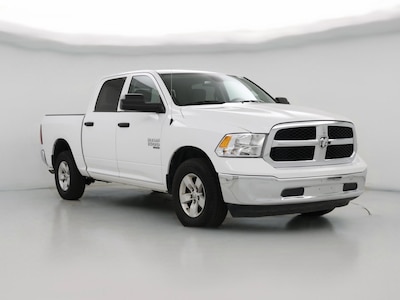 White 2023 Ram 1500 Classic SLT