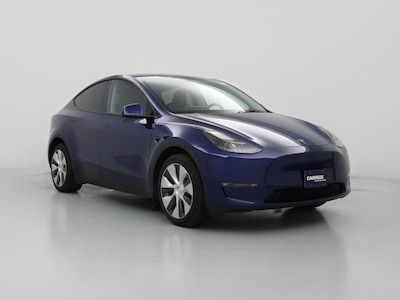Blue 2023 Tesla Model Y Long Range