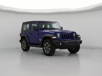 Blue 2020 Jeep Wrangler Sport