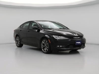 Black 2015 Chrysler 200 S