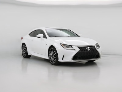 White 2016 Lexus RC 200t