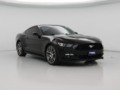 Black 2015 Ford Mustang Ecoboost