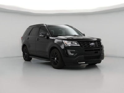 Black 2017 Ford Explorer Sport